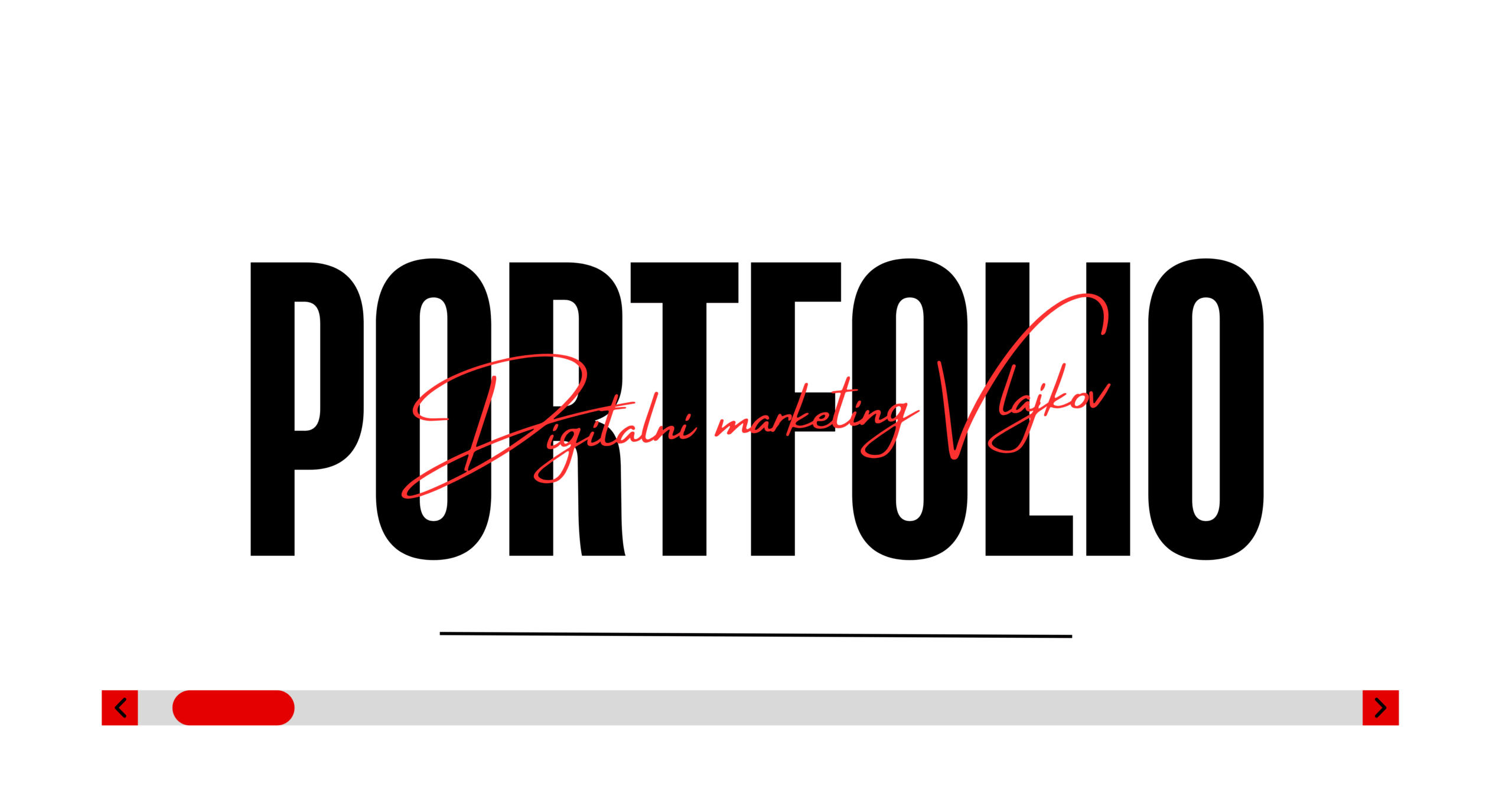 portfolio pozadina digitalni markting vlajkov Zrenjanin